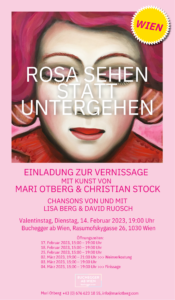Einladung Vernissage bei Buchegger ab Wien